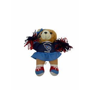 Vintage 1999 NFLP Tennessee Titans Cheerleading bear plush